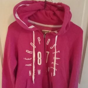 Aeropostale size large pink hoodie
